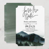 Save the Date Waldbergeinladung