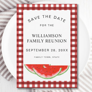 Save the Date Watermelon Wiedersehen