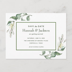 Save the Date *Waverly Place* Postkarte