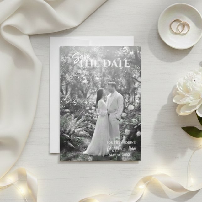Save The Date Wedding Photo Invite, Save The Date  (Von Creator hochgeladen)