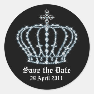 Save the Date Wedding Umschlag Aufkleber