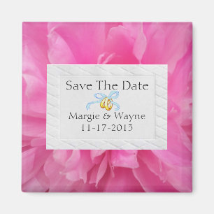 SAVE THE DATE WEDING MAGNET