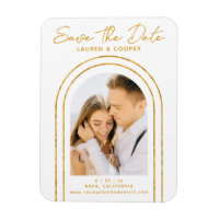 Save the Date White Gold Stilvolle Art Deco Hochze