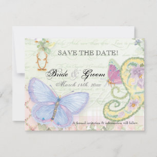 Save the Date - Wings of Liebe Wedding Collection