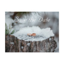 Save the Date - Winterhochzeit