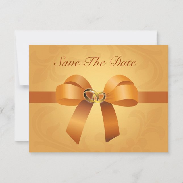 Save the Date zweiseitige Ankündigung (Vorderseite)