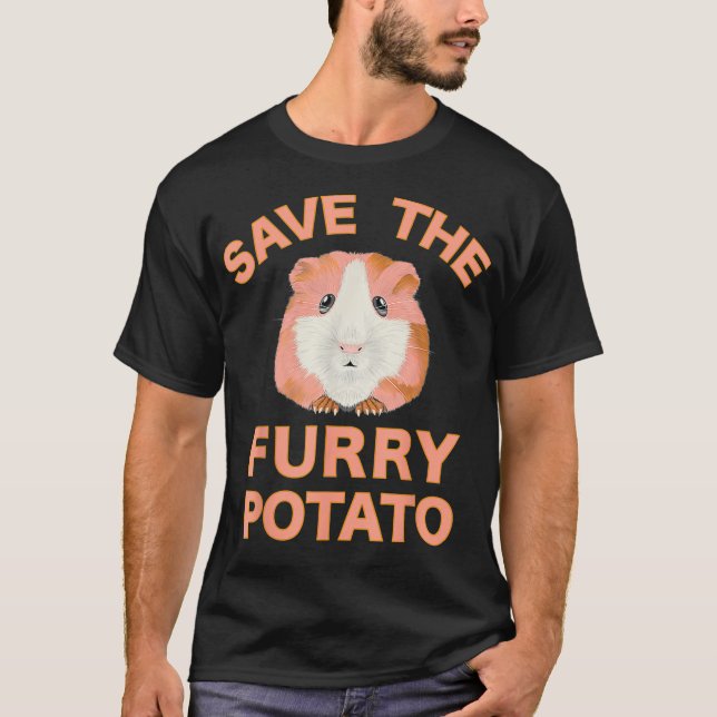 Save The Furry Potato Cute Hamster Kids Children G T-Shirt (Vorderseite)