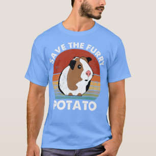 Save The Furry Potato Funny Guinea Pig Premium5252 T-Shirt