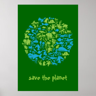 Save the Planet Poster