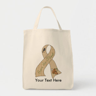 Save the Planet Ribbon: Tasche Herbstfelder
