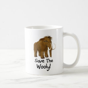 "Save The Wooly" Wollhaarmammut Tasse