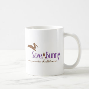 SaveABunny Logo Kaffeetasse