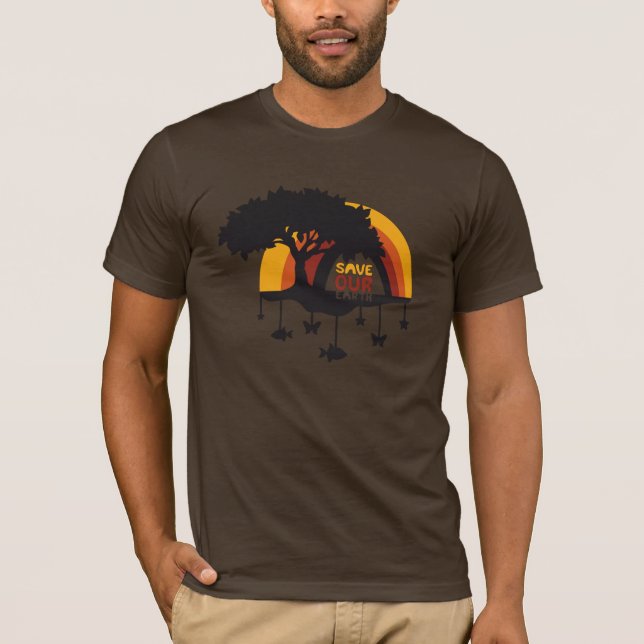 saveourearth T-Shirt (Vorderseite)