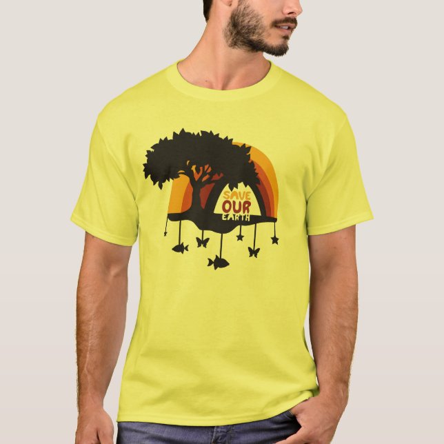 saveourearth T-Shirt (Vorderseite)