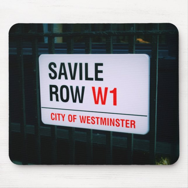 Savile Row - London - Mousepad (Vorne)