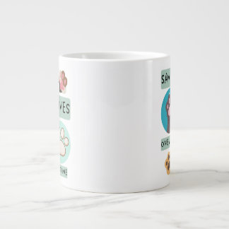 Saving Lives One Paw At A Time – Vet Animal Design Jumbo-Tasse