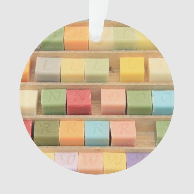 Savon de Provence - Traditionelle französische Sei Ornament (Vorderseite)