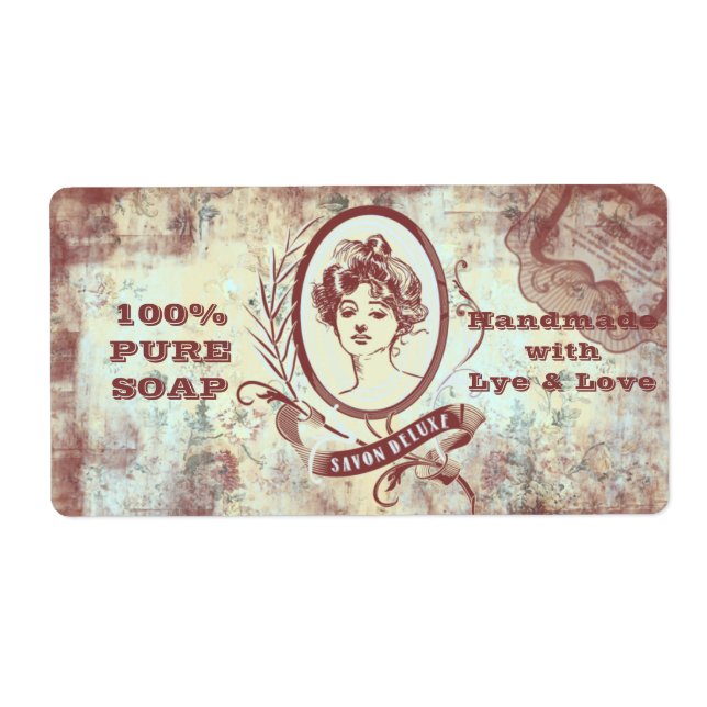 SAVON DELUXE - Etikett (Vorne)