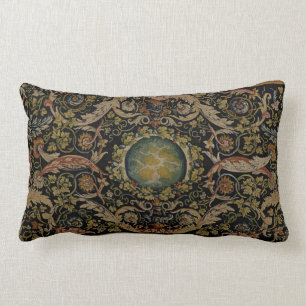 Savonnerie Teppich 1 (farbenreich) Lendenkissen