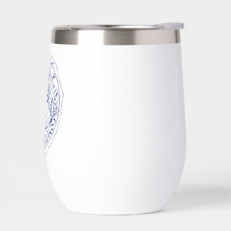 Savoy Blue Wine Tumbler