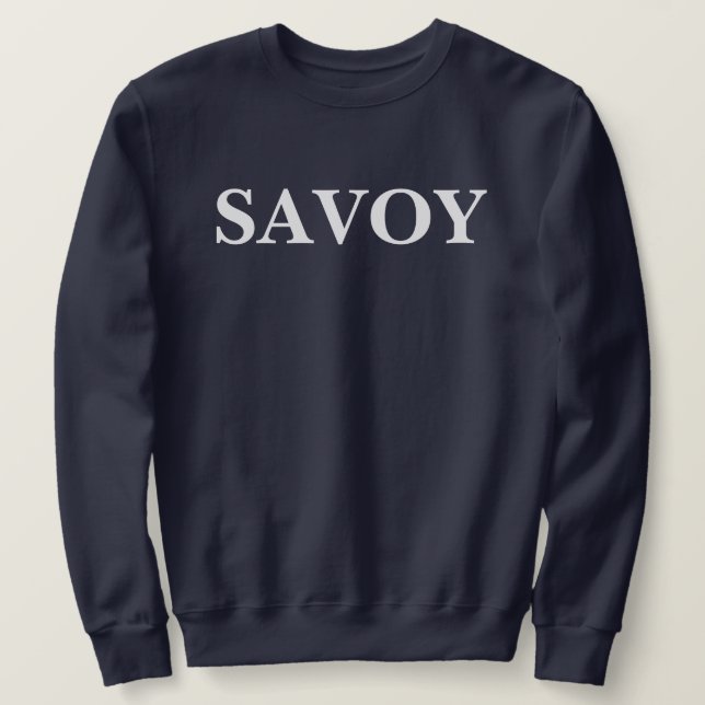 Savoy Sweatshirt (Design vorne)