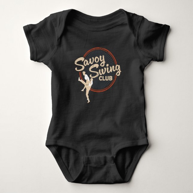 Savoy Swing Club Baby Strampler (Vorderseite)