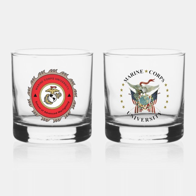 SAW/MCU Whiskey Glass Set Whiskyglas (Vorderseite)