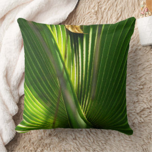 Saw Palmetto und Leaf Kissen