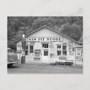 Saw Pit Store, 1940 Postkarte
