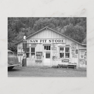 Saw Pit Store, 1940 Postkarte