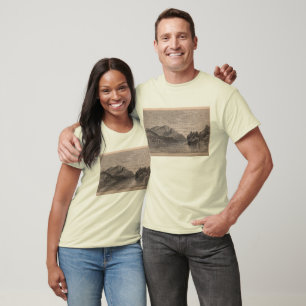 Saw-Teeth Mountain - Oberer Auslaufteich T-Shirt