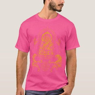 Sawadee Thai Traditioneller Sak Yant Thai Twin Tig T-Shirt
