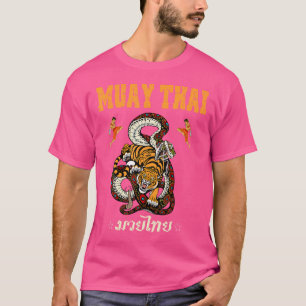 Sawadee Thai Traditioneller Sak Yant Thai Twin Tig T-Shirt
