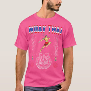 Sawadee Thai Traditioneller Sak Yant Thai Twin Tig T-Shirt
