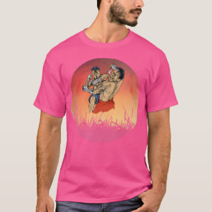 Sawadee Thai Traditioneller Sak Yant Thai Twin Tig T-Shirt