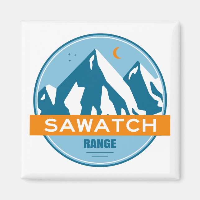 Sawatch Range Colorado Magnet (Vorne)
