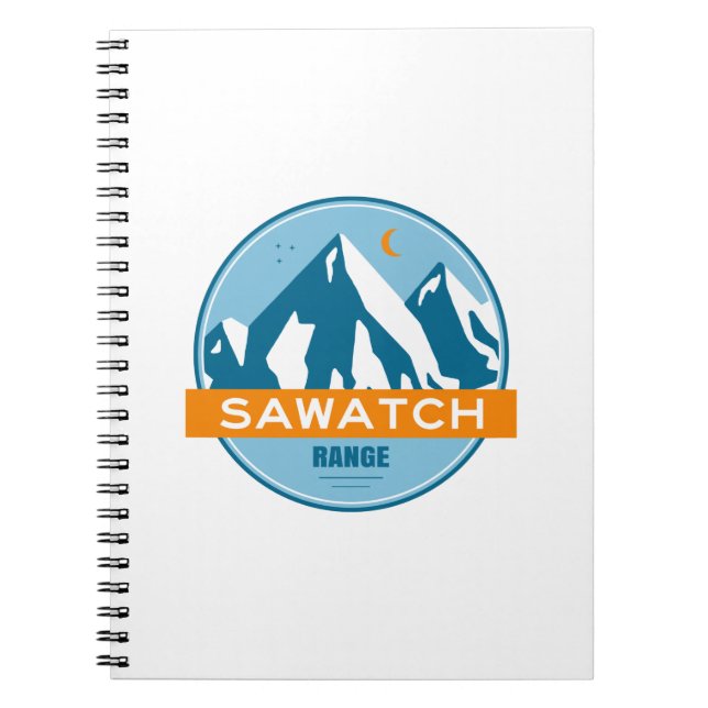 Sawatch Range Colorado Notizblock (Vorderseite)