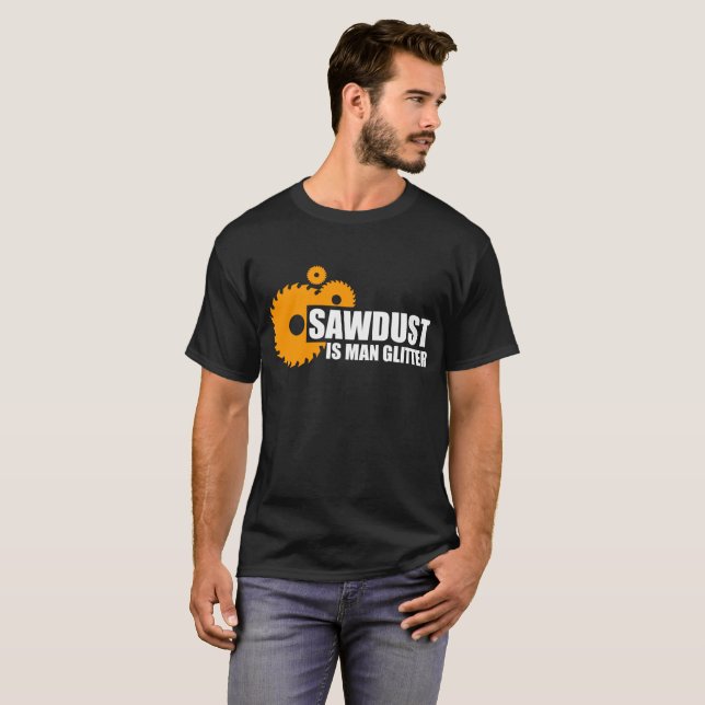 SAWDUST ISMAN GLITZER T-Shirt (Vorne ganz)