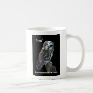 Sawhet Eulen-Kaffee-Tasse Tasse
