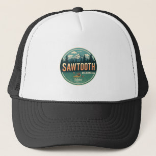 Sawtooth Wilderness Idaho Bergwandern Alpin Truckerkappe
