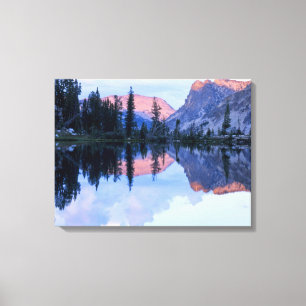 Sawtooth Wilderness, Idaho. USA. Cumuluswolken Leinwanddruck