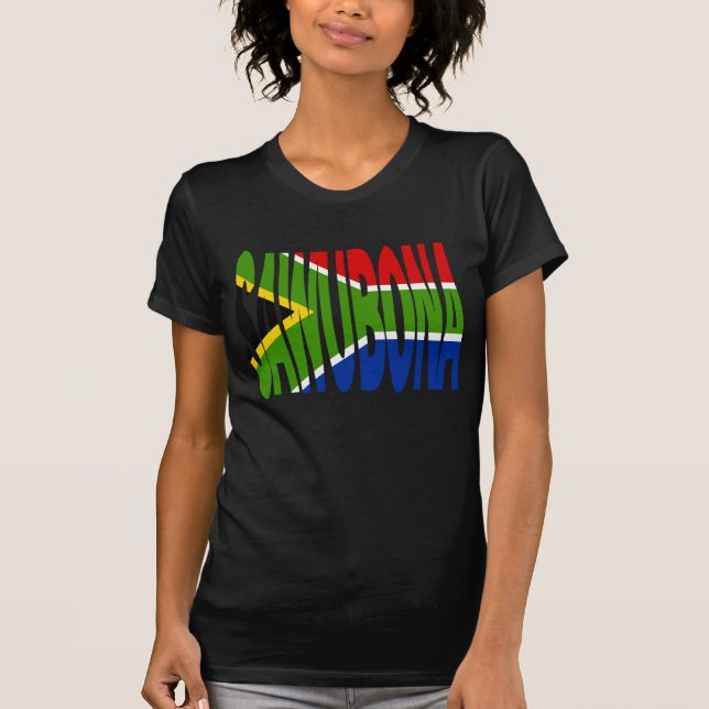 Sawubona (isiZulu - Hallo) T-Shirt (Vorderseite)