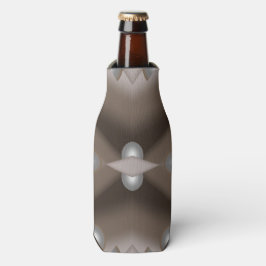Sawzahnausschnitt Concentric Earth Tone Ombre Art Flaschenkühler