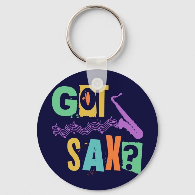SAX got? Schlüsselanhänger (Vorderseite)