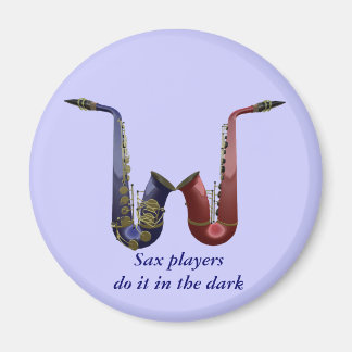 Sax Players Kühlschrankmagnet Magnet
