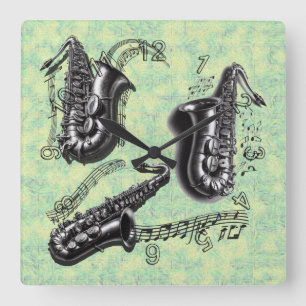 Sax Quadratische Wanduhr