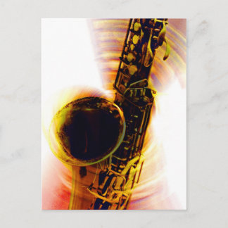 Sax Spin 1 Postkarte