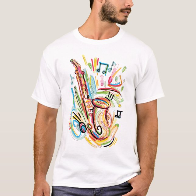 SAX-T - SHIRT (Vorderseite)