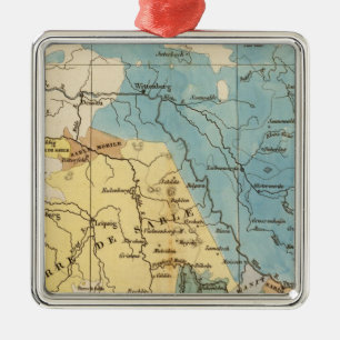 Saxe mineralogique silbernes ornament