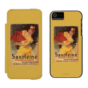 Saxoleine Lampen-Öl-Rot-Lampenschirm Incipio Watson™ iPhone 5 Geldbörsen Hülle